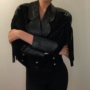 Leather Western Jacket